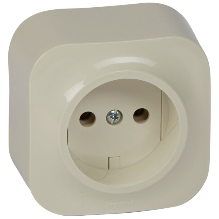 Розетка Legrand Forix 2P слоновая кость