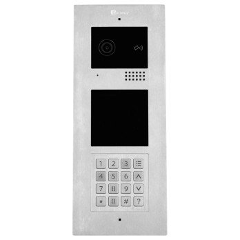 Multi-family intercom, opening with code, card, key fob, answering on Tuya phone, video ready