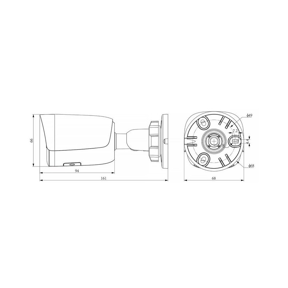 KAMERA IP TC-C38WS 3LRA-4 Color Maker / Lite - 8 4 TIANDY