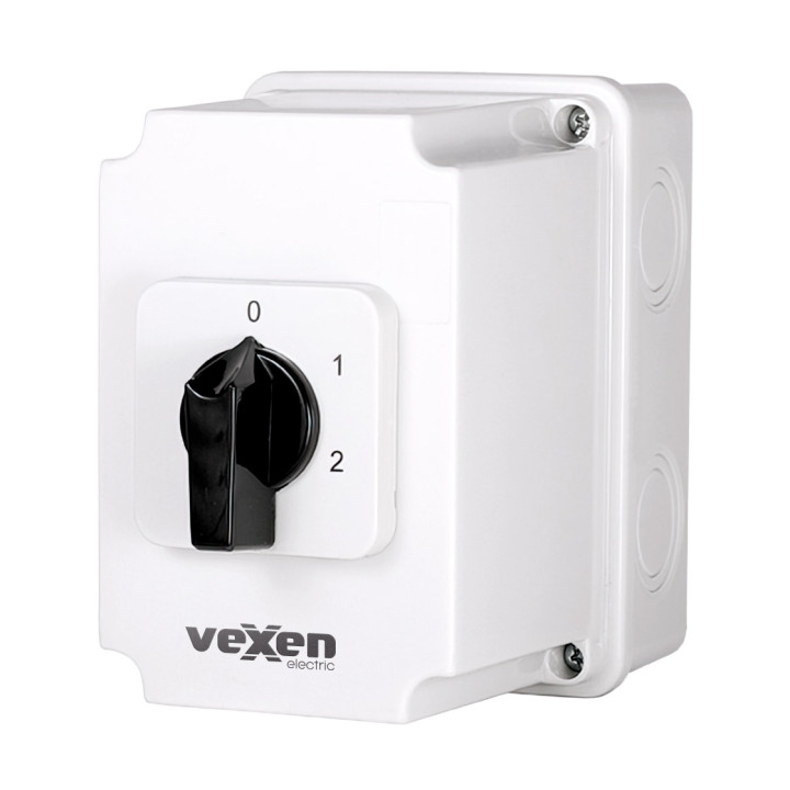 PN2RS40135 multi step 0-1-2 сam switch 3P 40A IP65