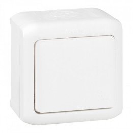Intermediate switch Forix - surface mounting - 10 AX - 250 V - white