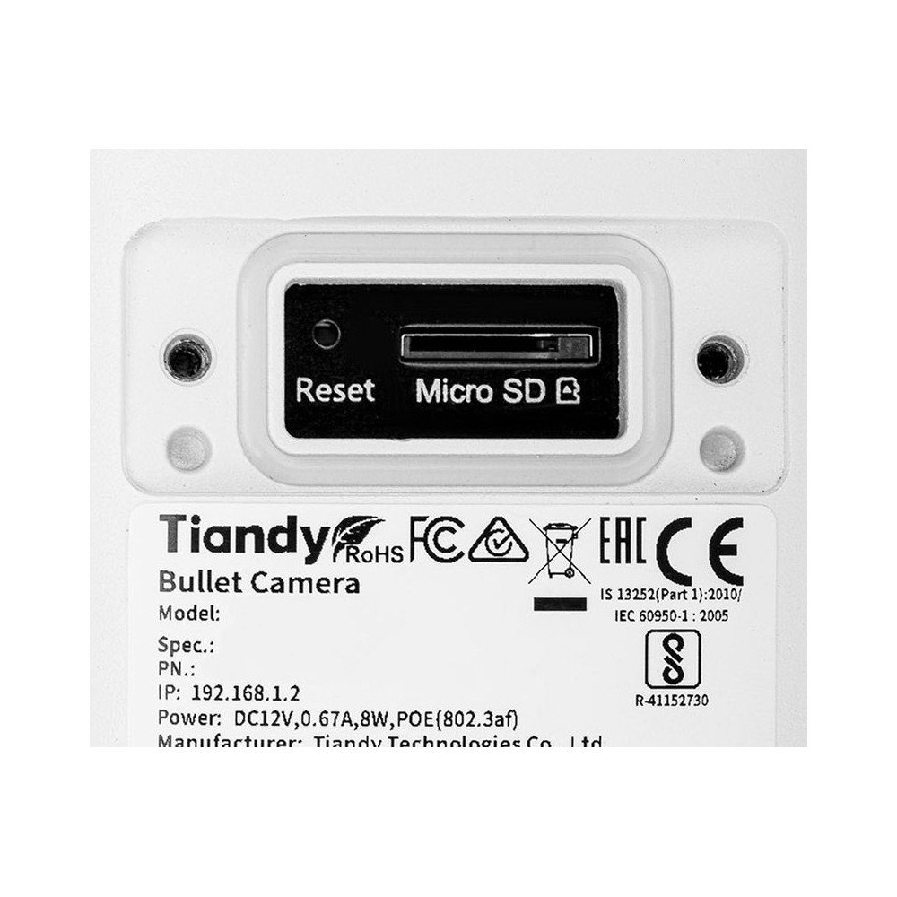 IP TC-C38US 3LHA-27135 Lite Series 8 2,7 ... 13,5 TIANDY