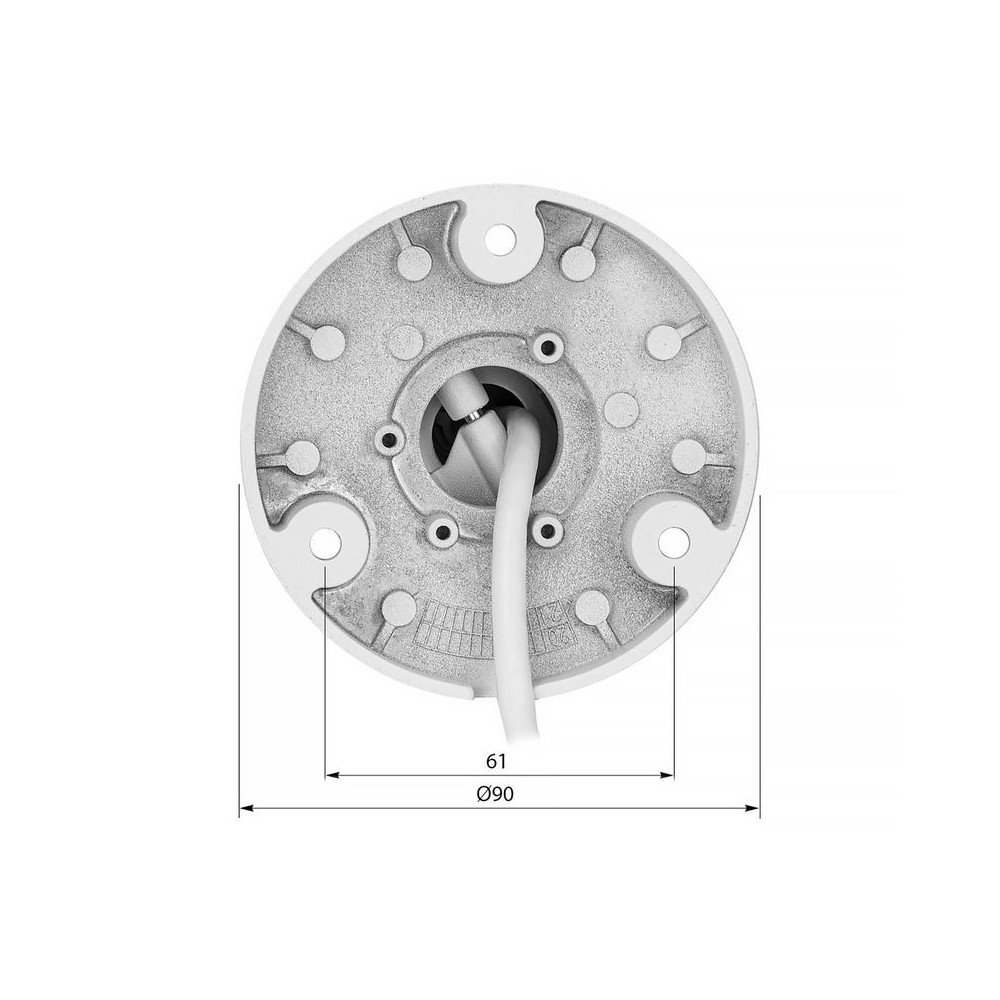 KAMERA IP TC-C38US 3LHA-27135 Lite Series 8 Mpx 2,7 ... 13,5 mm TIANDY
