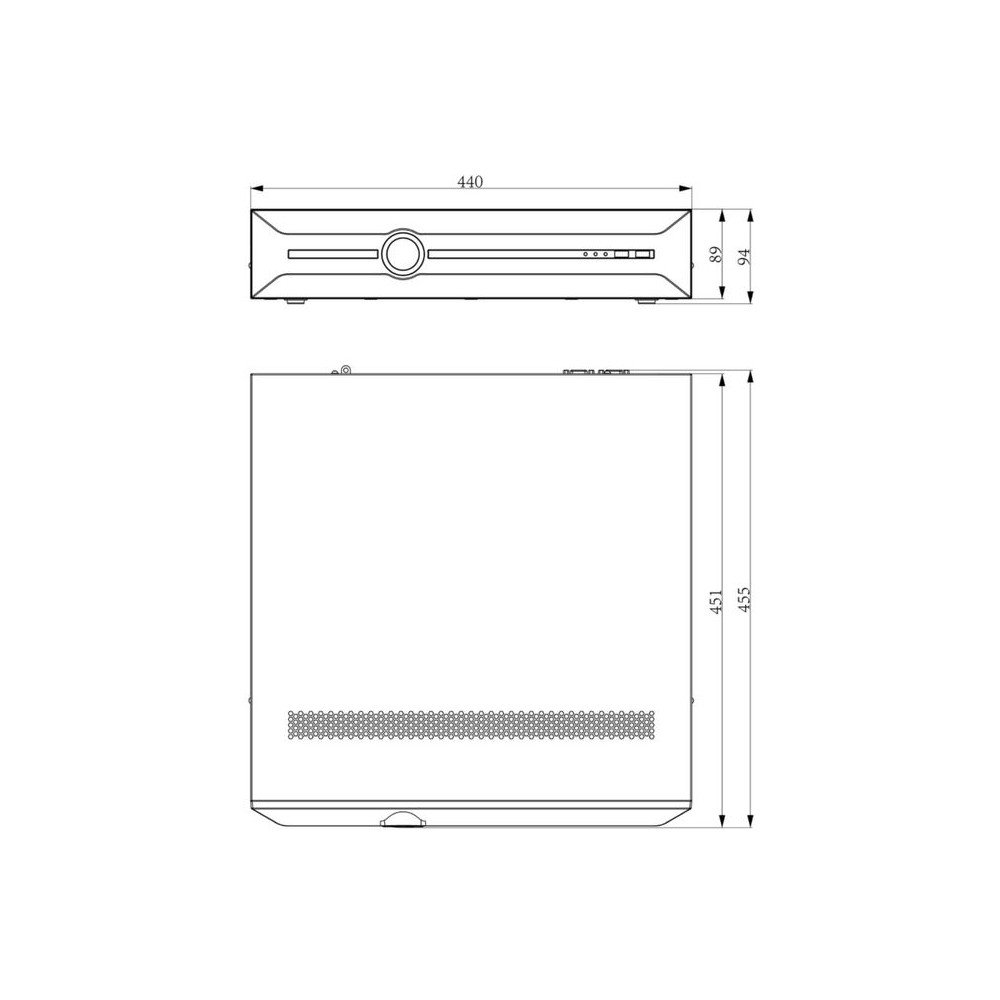 IP-SALVESTAJA TC-R3840 4HB 40 KANALIGA AI TIANDY