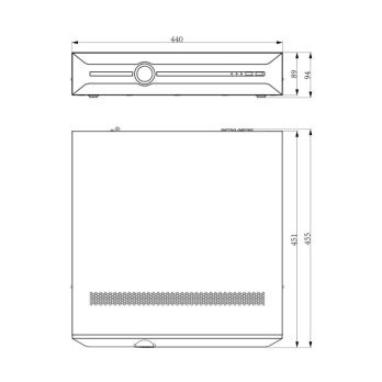 IP RECORDER TC-R3840 4HB 40 CHANNELS AI TIANDY