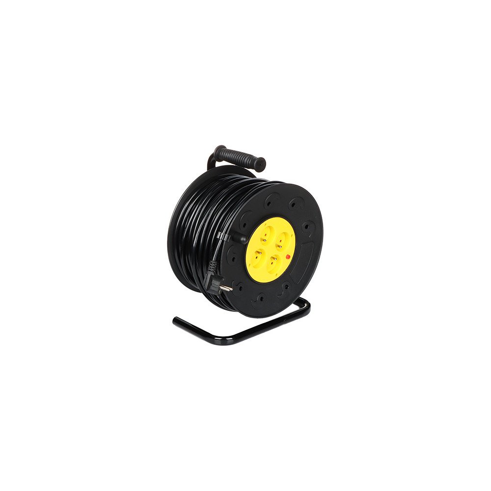 PAGARINATAJS UZ SPOLES AR ZEMEJUMU PSB-3X2.5-4G/50M 50 m trieciens
