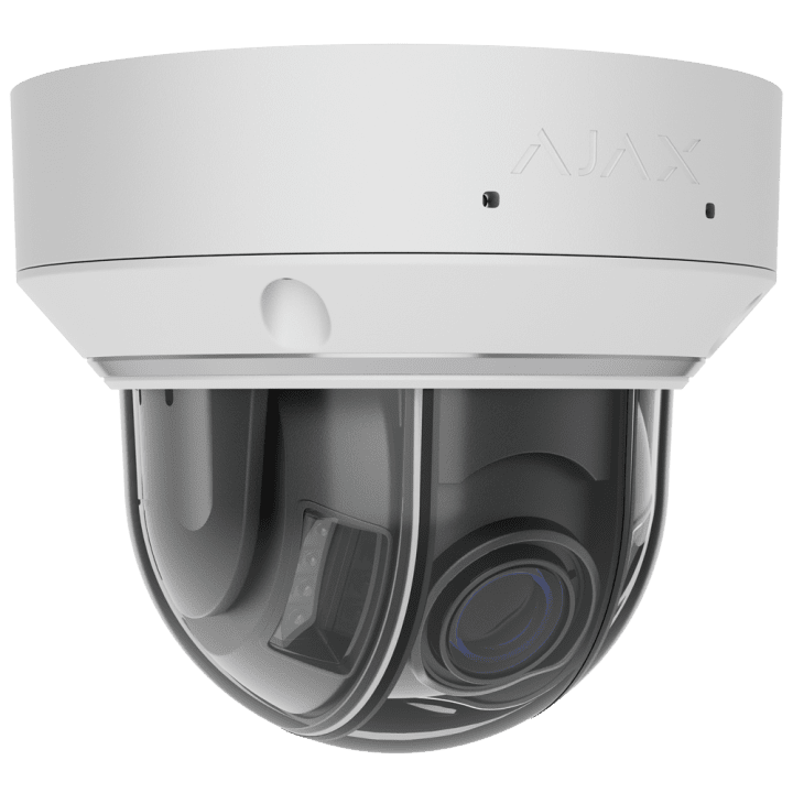 AJAXCCTV AJ-DOMECAM-5-HLVF-W 5MP IP PTZ kamera ar PoE, IP65, IR līdz 40m, 2.8-12mm objektīvu