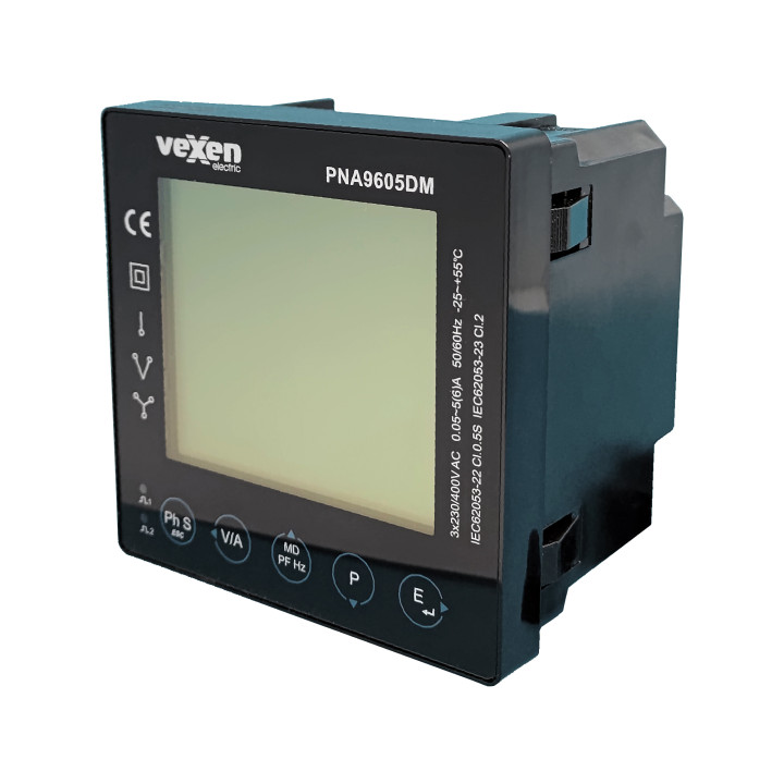 PNA9605DM digitaalne võimsusmõõtur ja analüsaator CT/5A Modbus