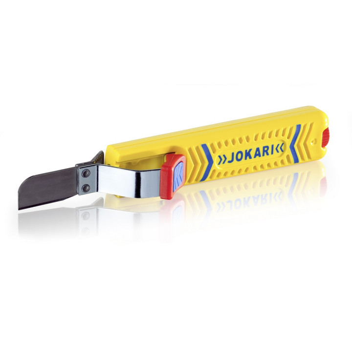 No.27G SECURA Cable insulation removal knife 8-28mm2 with straight blade and button