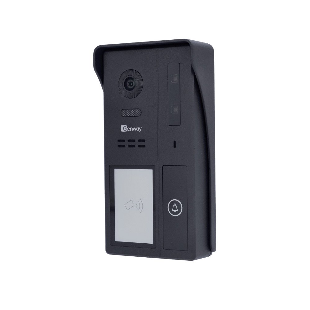 Genway F-S61-V14-3 uhepere 2-juhtmeline video sisetelefon kolme 10-tollise puuteekraaniga WiFi ja Tuya monitoriga