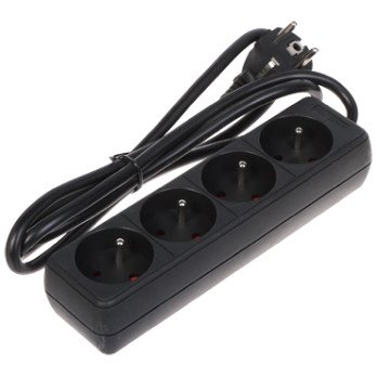 POWER DISTRIBUTION UNIT PR-1.5M-4G/B (4 OUTLETS) 1.3 m