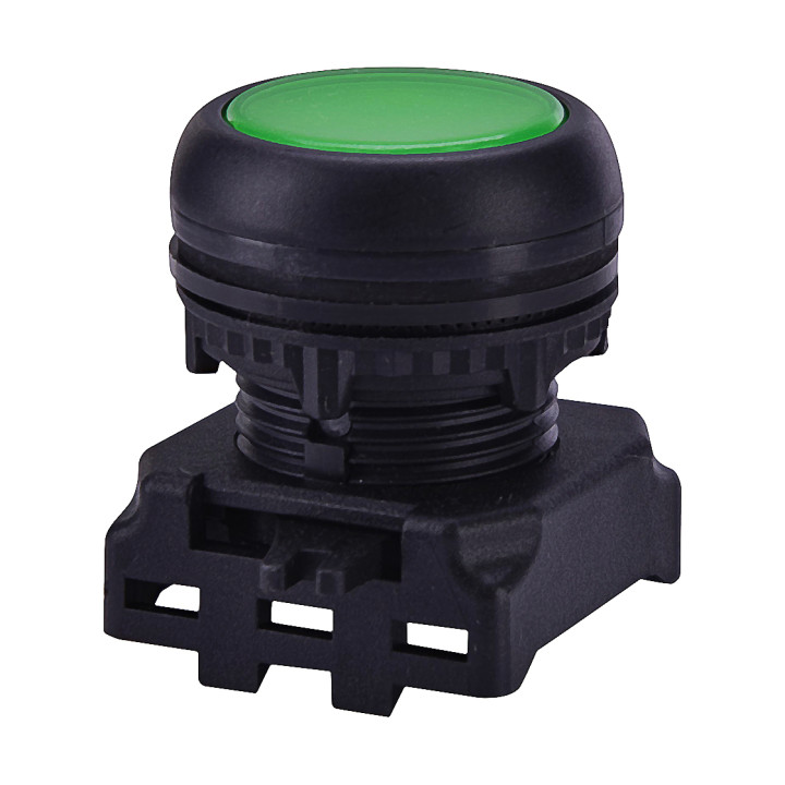 PBFI-G flush head actuator illuminated green