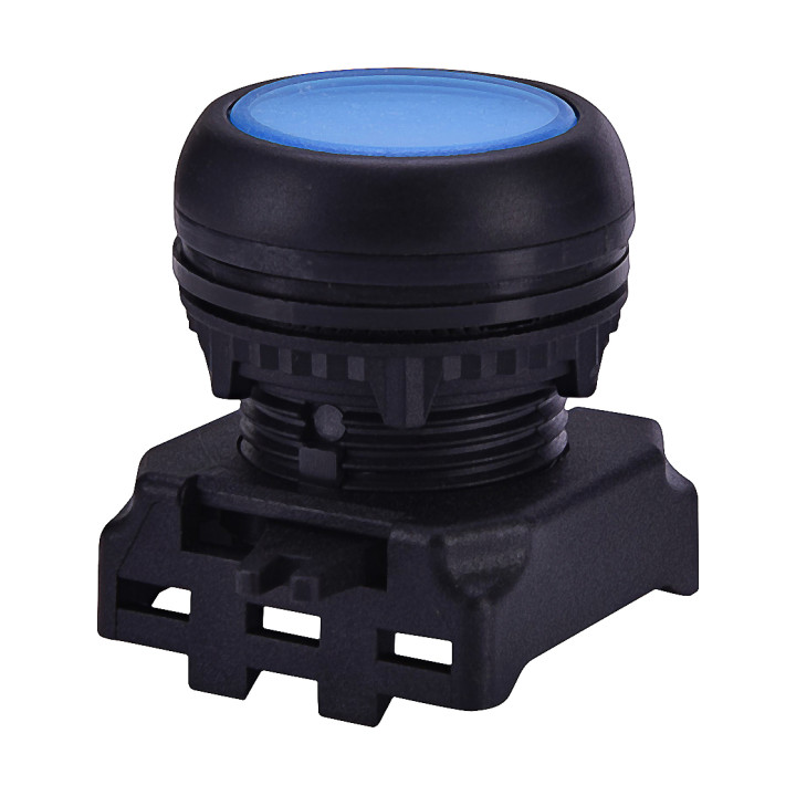 PBFI-B flush head actuator illuminated blue