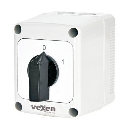 PNRS2590 cam switch 0-1 1P 25A IP65