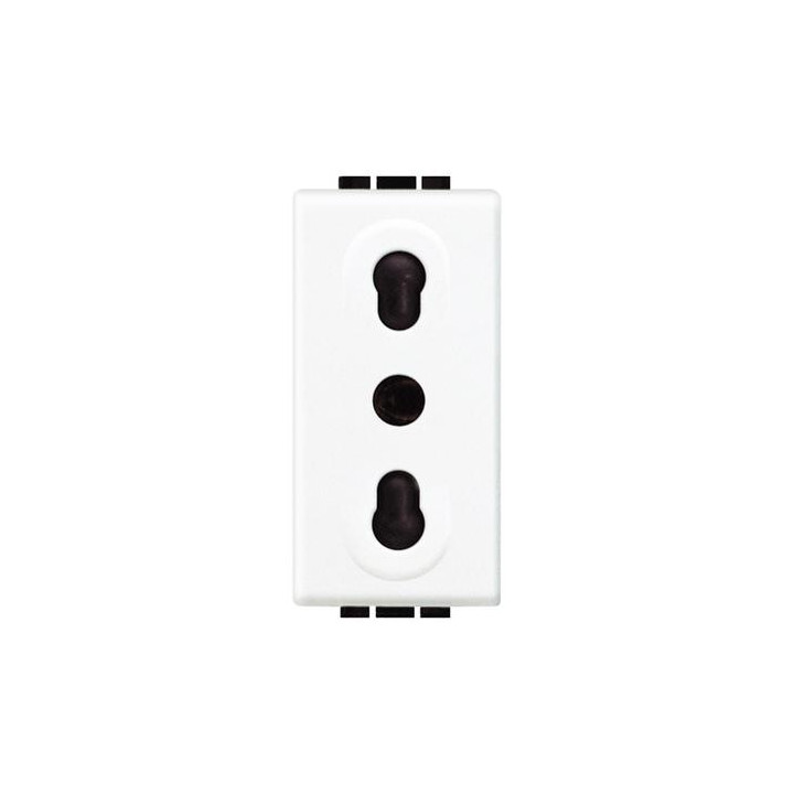 LivingLight розетка 2P+T 10/16A 250V