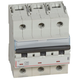 Legrand DX3 3P C80 automātslēdzis 10kA