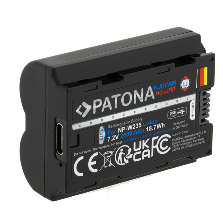 Patona PT1371 Battery Nikon EN-EL15C 2600mAh Li-Ion Platinum