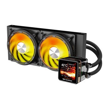 CPU udens dzesesana DE240 (melns)