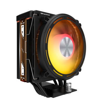 Aktiva dzesesana procesoram Darkflash E400 (melns)