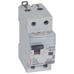 RCBO - DX 6000 -10 kA -1P+N-230 V -10 A -30 mA -A type -N right hand