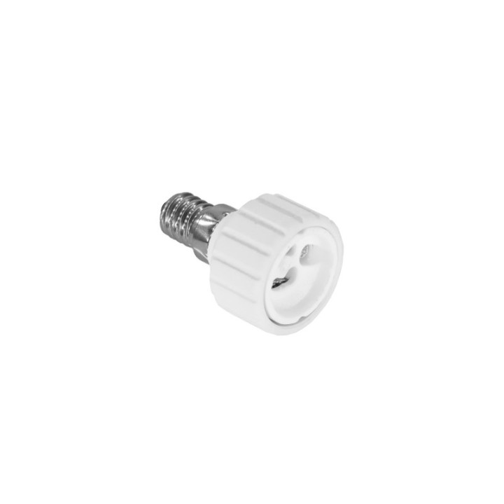 Spuldžu adapteris E14/GU10