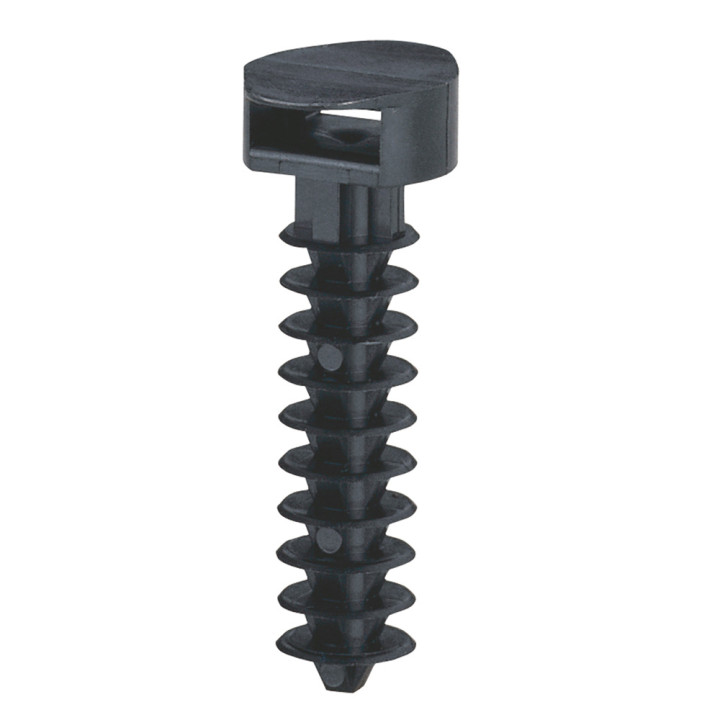 Plug base - for Colson cable ties - standard - O8 mm drilling