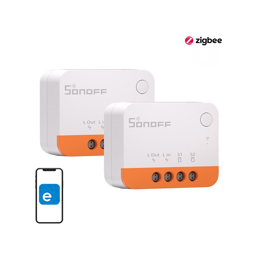 Sonoff ZBMINIL2 nutikas ZigBee miniluliti (2 tk.)