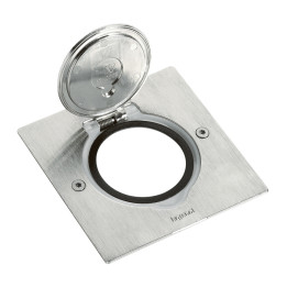 Legrand grīdas kvadrātveida lūka 2 moduļi inox