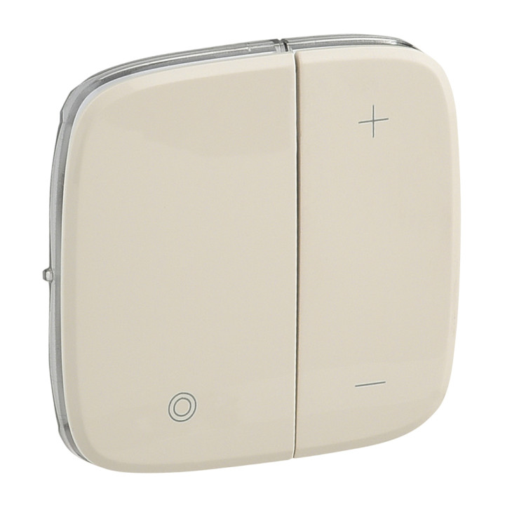Cover plate Valena Allure - universal/for 1-10V ballast dimmer - ivory