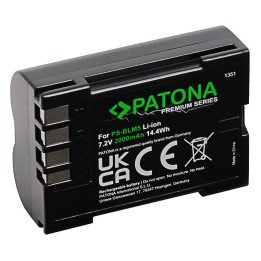 Patona PT1351 Battery Olympus BLM-1/BLM-5 2000mAh Li-Ion 7.2V Premium