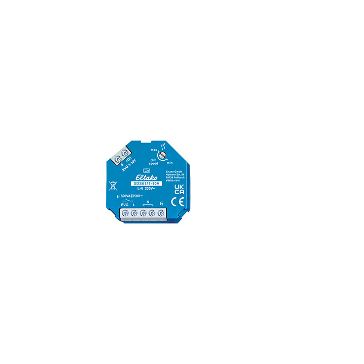 Eltako 1-10V vadības dimmeris elektroniskajiem balastiem