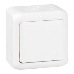 Two-way switch Forix - surface mounting - 10 AX - 250 V - white
