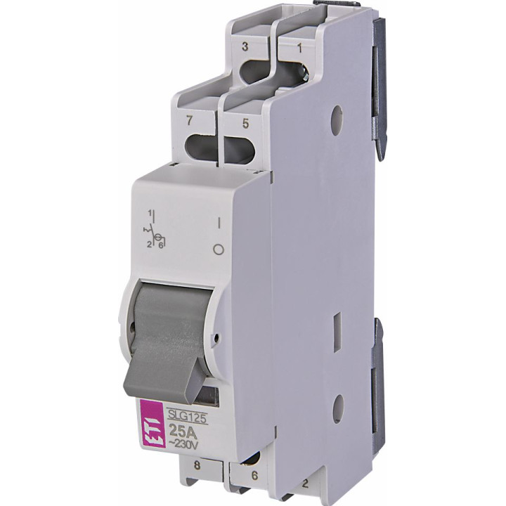 ETI SLG 125 выключатель с индикатором 1-полюсный 25A