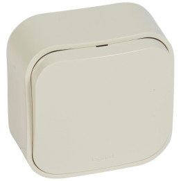 One-way switch Forix - surface mounting - IP 2X - 10 AX - 250 V - ivory