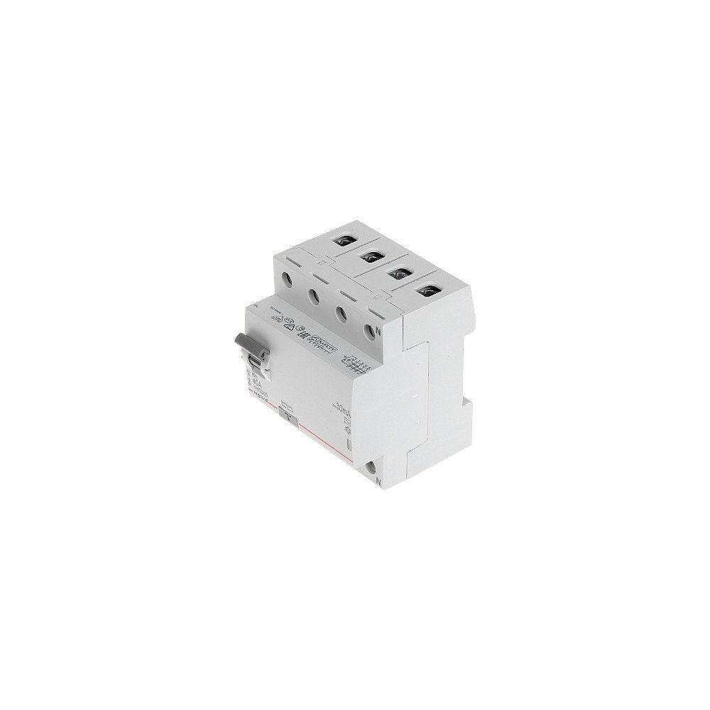 RESIDUAL CURRENT CIRCUIT BREAKER LE-402063 THREE-PHASE, AC-TYPE 30 mA 40 A LEGRAND