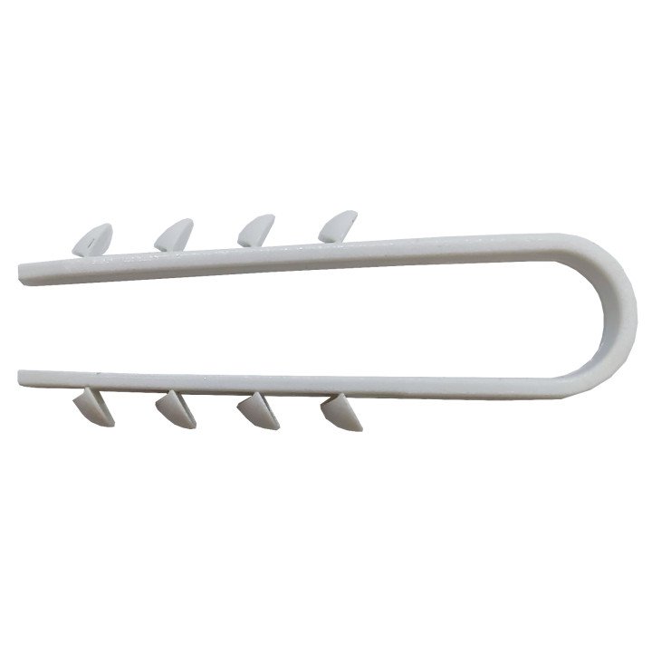 BP DA 3-13/10 Clamps for pipes white (in a package of 10 pcs.)