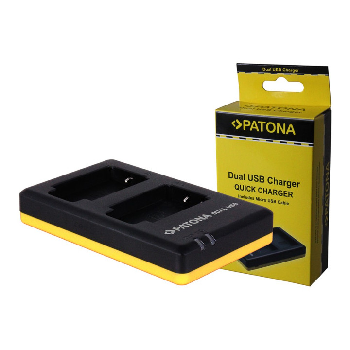 Charger Patona Foto Dual Quick Canon LP-E8 USB