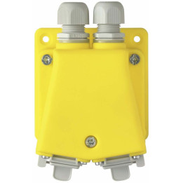 Фланцевая информационная розетка, IP67, dg-rj45