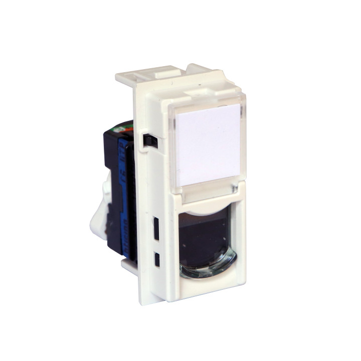 Bticino Living Now RJ45 CAT6 bez instrumentiem, balts