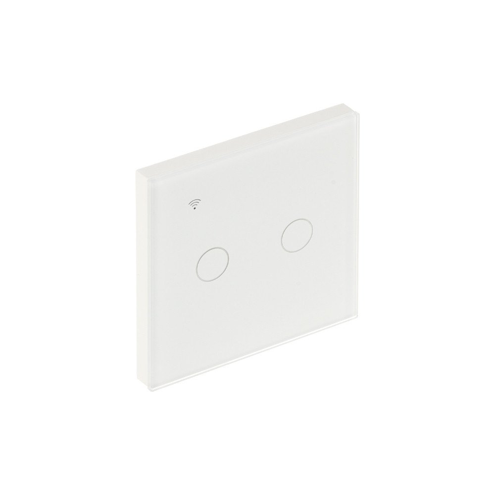DUAL SMART LIGHT TOUCH SWITCH ATLO-TB2-TUYA Wi-Fi, Tuya Smart