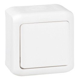 One-way switch Forix - surface mounting - 10 AX - 250 V - white