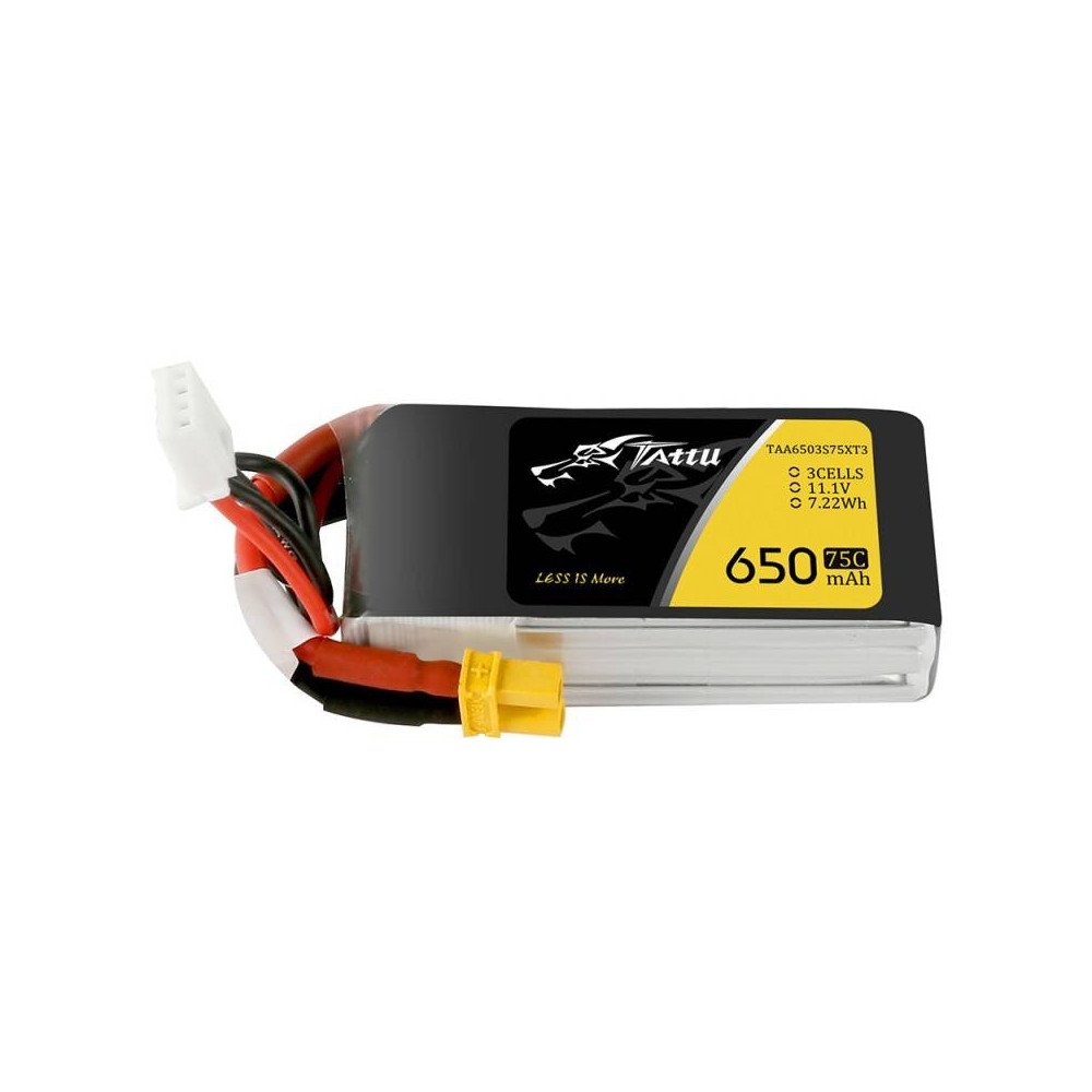 Akku Tattu 650mAh 11,1V 75C 3S1P