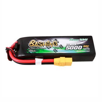 GensAce 5kmAh 11,1V 60C 3S1P aku XT90 pistikuga