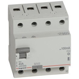 RCD LR - 4P - 400 V - 40 A - 100 mA - AC type