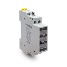 DVI3P skaitmeninis 3 fazių įtampos indikatorius AC500V