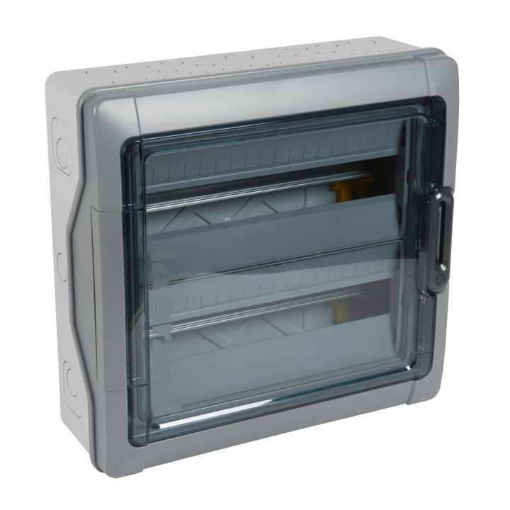 Plexo3 sadale 2×18 moduļi IP65