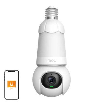 2in1 lempute ir 360 lauko kamera WiFi IMOU lemputes kamera 5MP