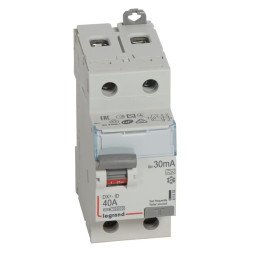 RCD DX-ID - 2P - 230 V - 40 A - 30 mA - A type