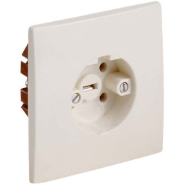 PERILEX flush mounted socket, 16 A, white