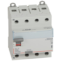 Legrand DX3 ВДТ 4П 25А 300мА